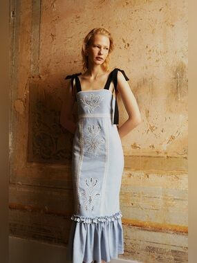 Lug von Siga Light Blue Greta Dress NWT